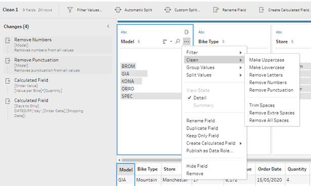 Bike Store Sales Preppin' Data Challenge in Alteryx and Tableau Prep ...