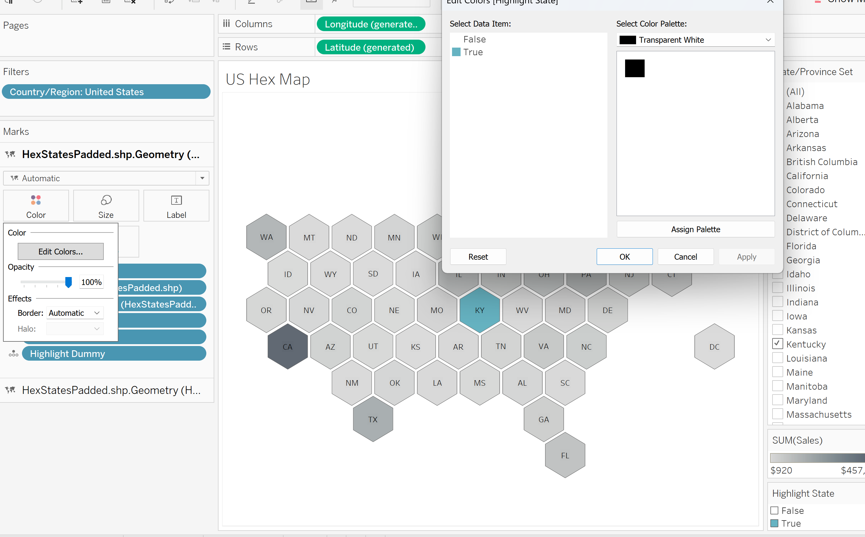 The Data School - How to Add a 'Transparent' Colour into Tableau and Use  Cases