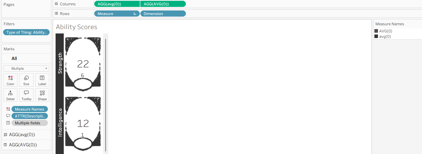 behind the scenes in tableau