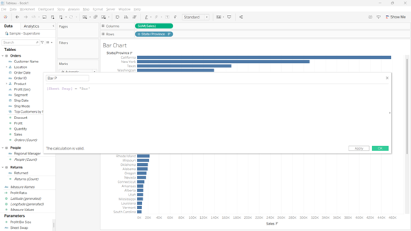 The image is a Tableau dashboard displaying sales data, with filters and charts for various metrics like sales, profits, and customer demographics.

AI-generated content may be incorrect.