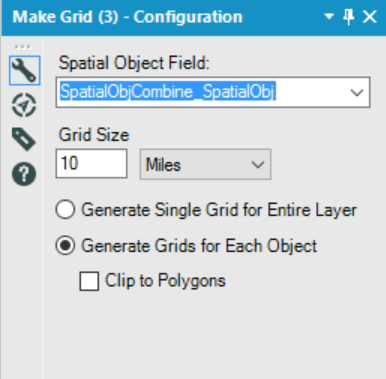 Make Grid options