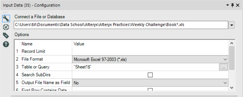 Multiple inputs 2