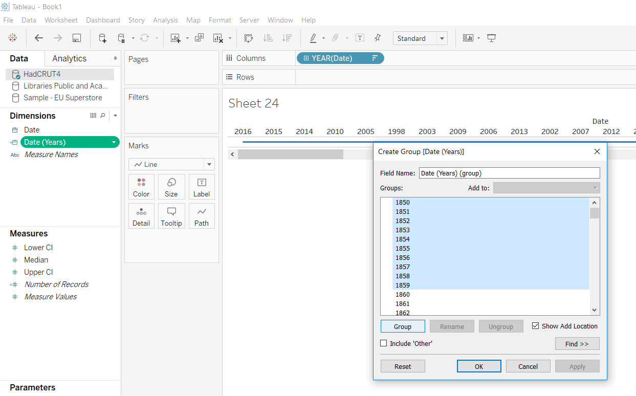 create groups creating a group