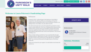 Parkinson's unity walk