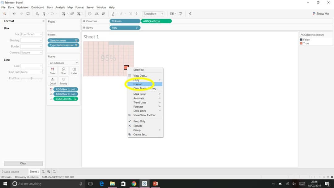 The Data School How to do a waffle chart in Tableau?
