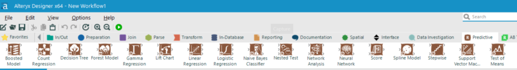 Alteryx predictive