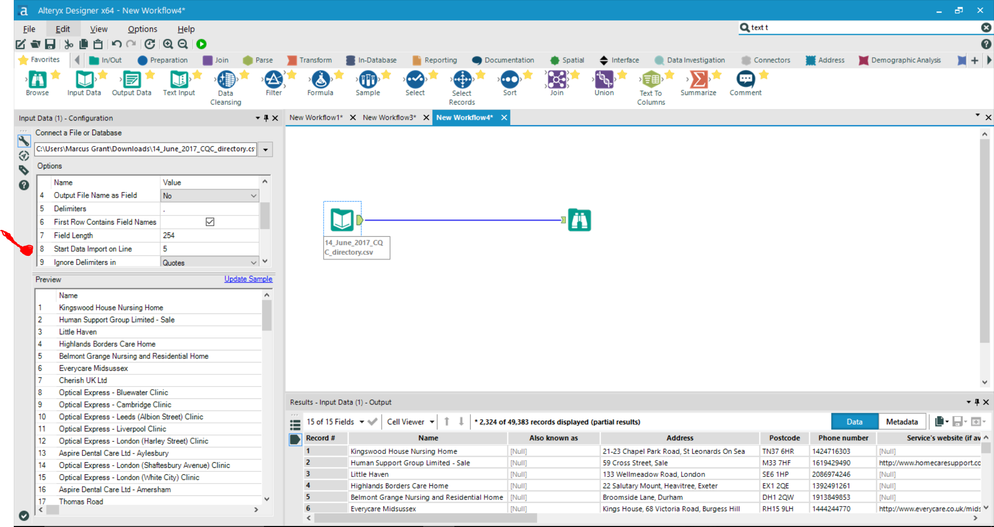 The Data School Alteryx Get the most output from your input... data