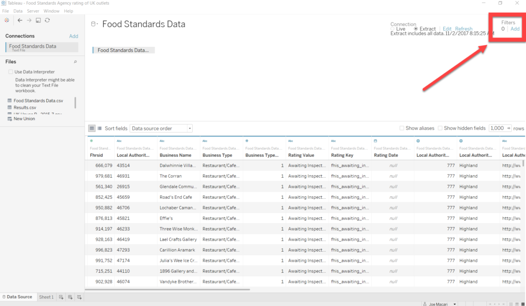 Delightful Data Filters - The Data School