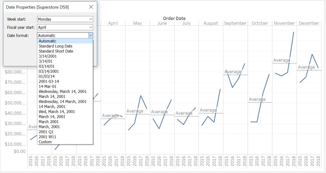The Data School Tableau Tips 2 Date Properties
