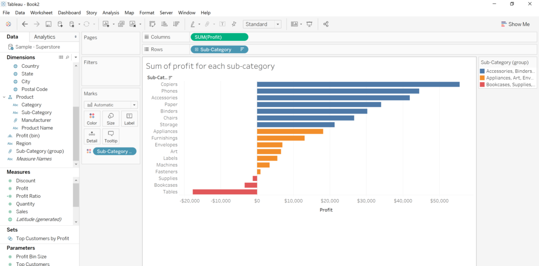 The Data School Making a group in Tableau