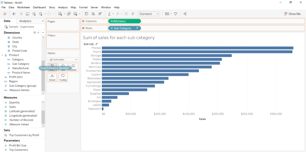 The Data School Making a group in Tableau