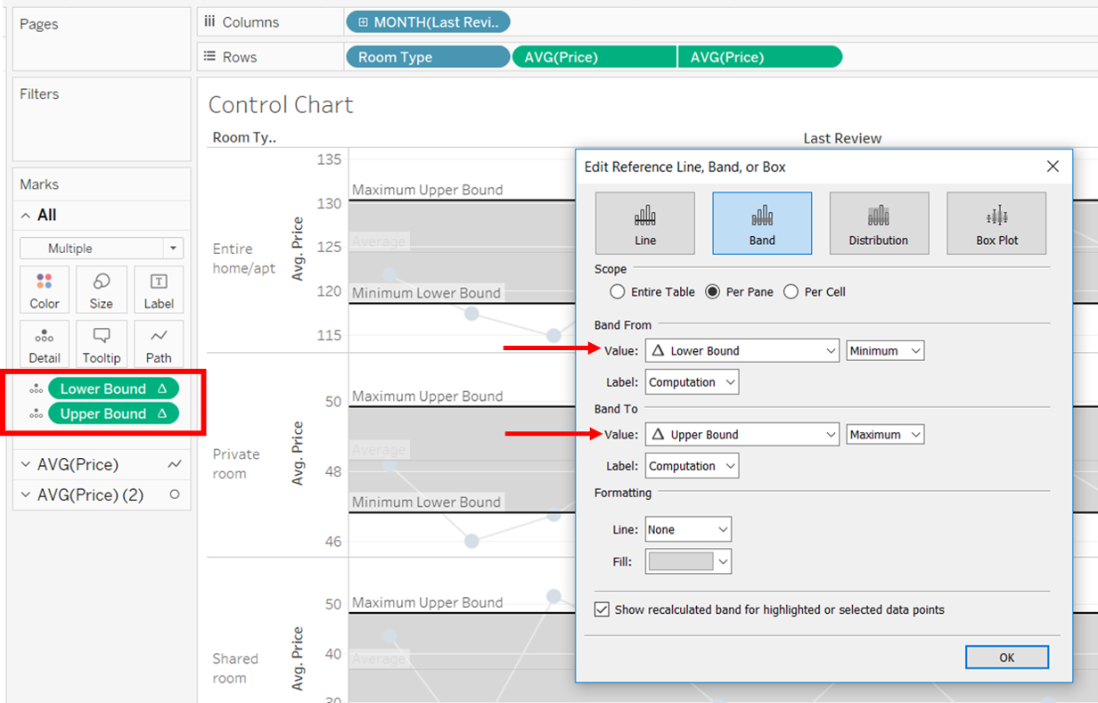 How to create a control chart in Tableau (including a control parameter ...