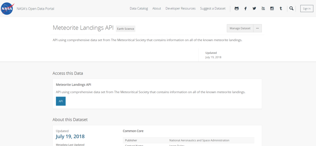 Dashboard Week Part 5 - Meteorites! - The Data School