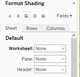 Formatting Pane