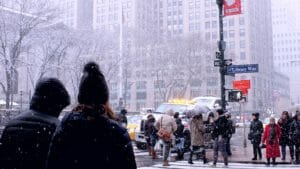Snowy NYC