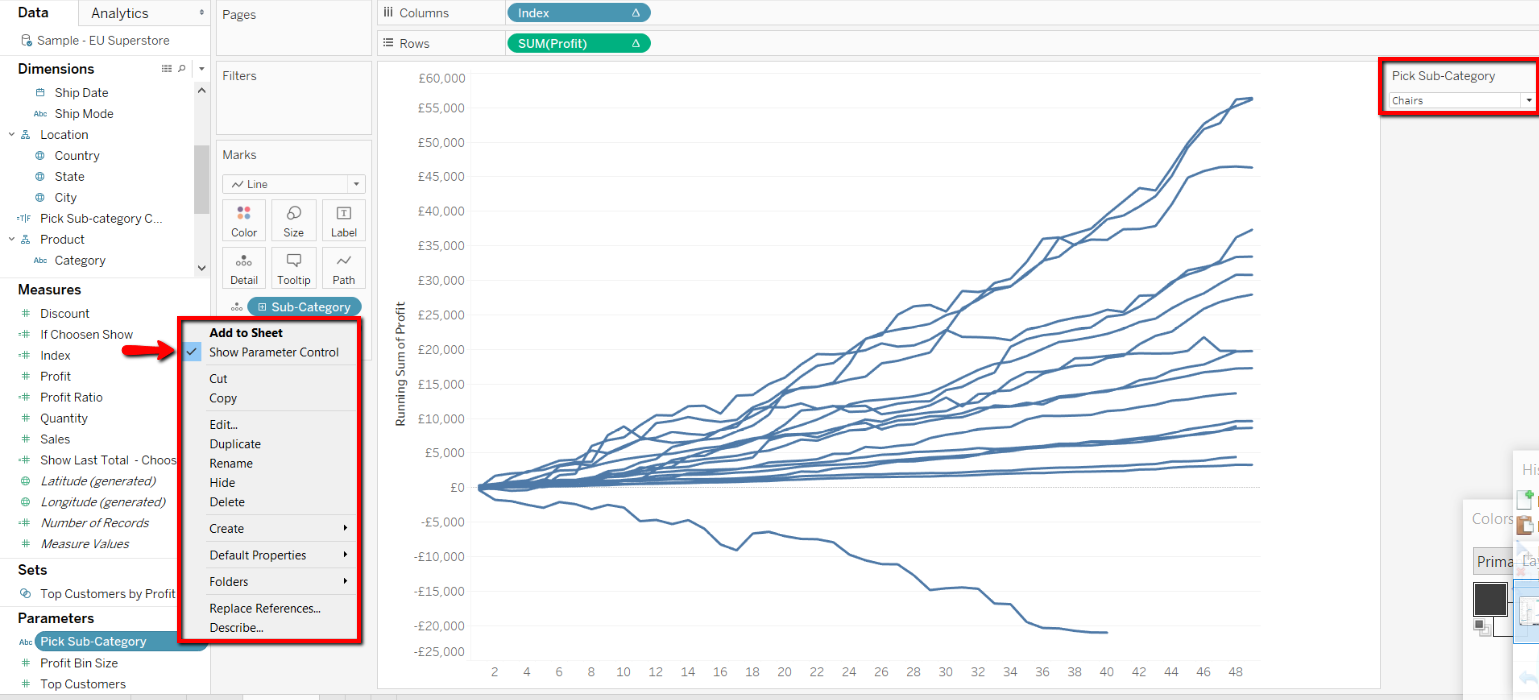 Common Baseline Graph With Parameter (Part 2) - The Data School
