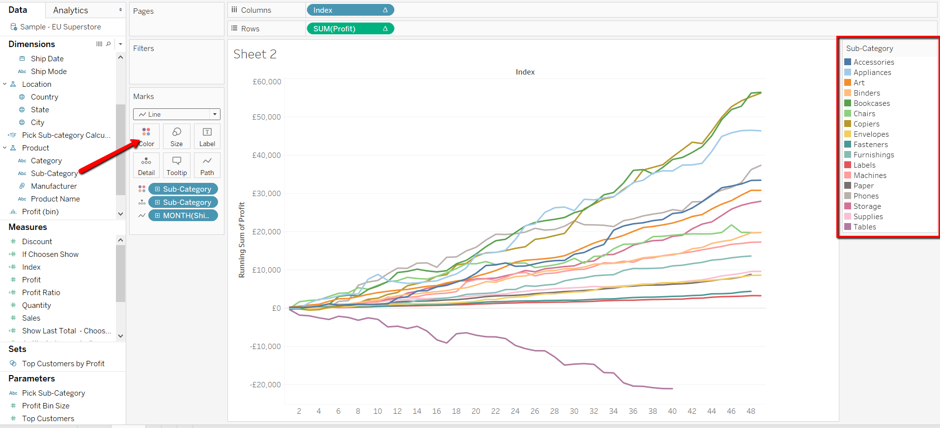The Data School Creating a Common Baseline Chart (Part 1)