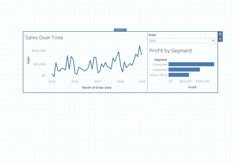 The Data School Dashboard Formatting With Containers in Tableau
