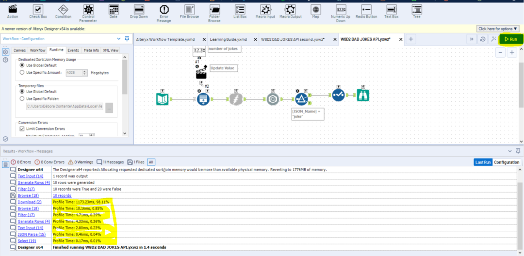 Quick Tip Where is Alteryx wasting your time? The Data School