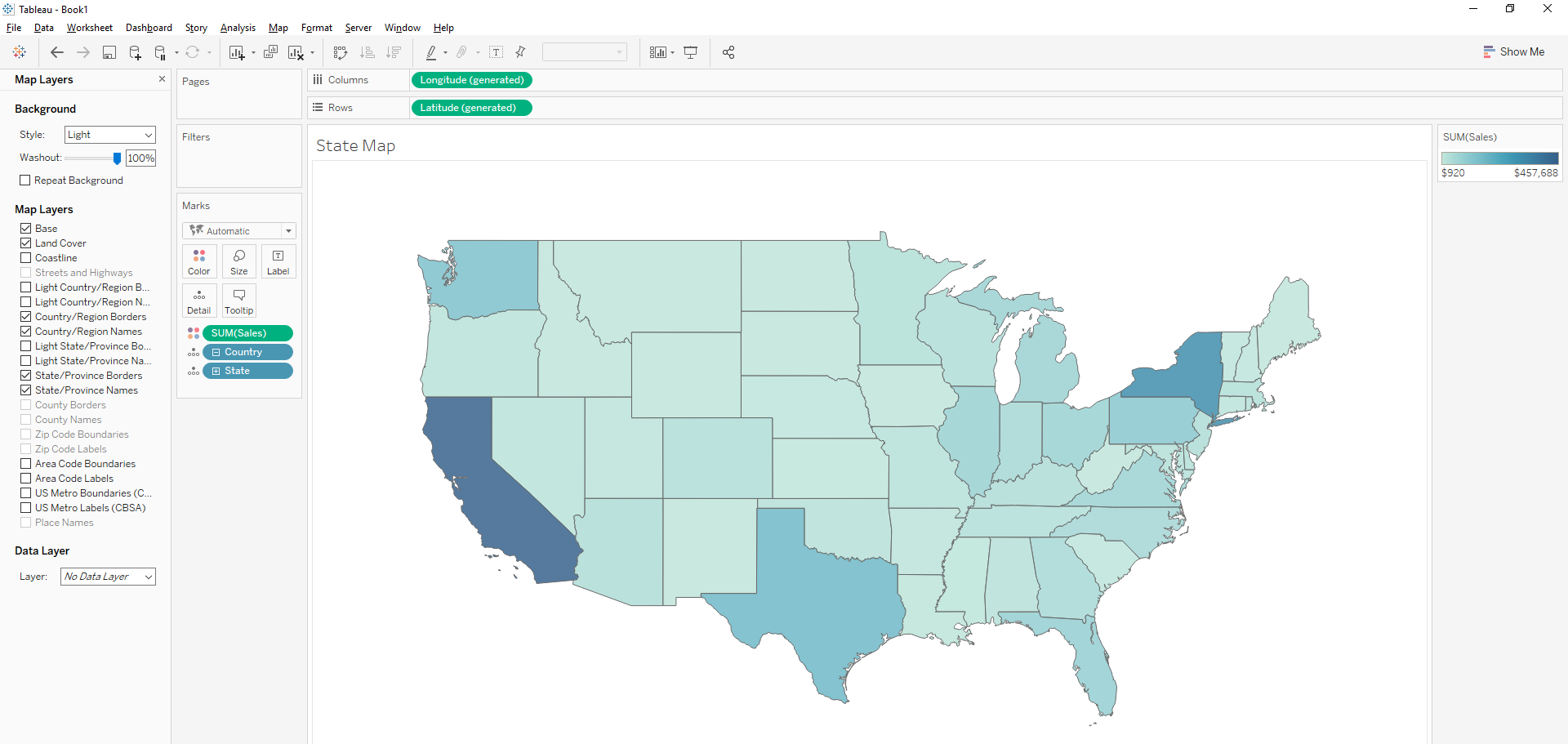 Tableau Tip Map DrillDown The Data School