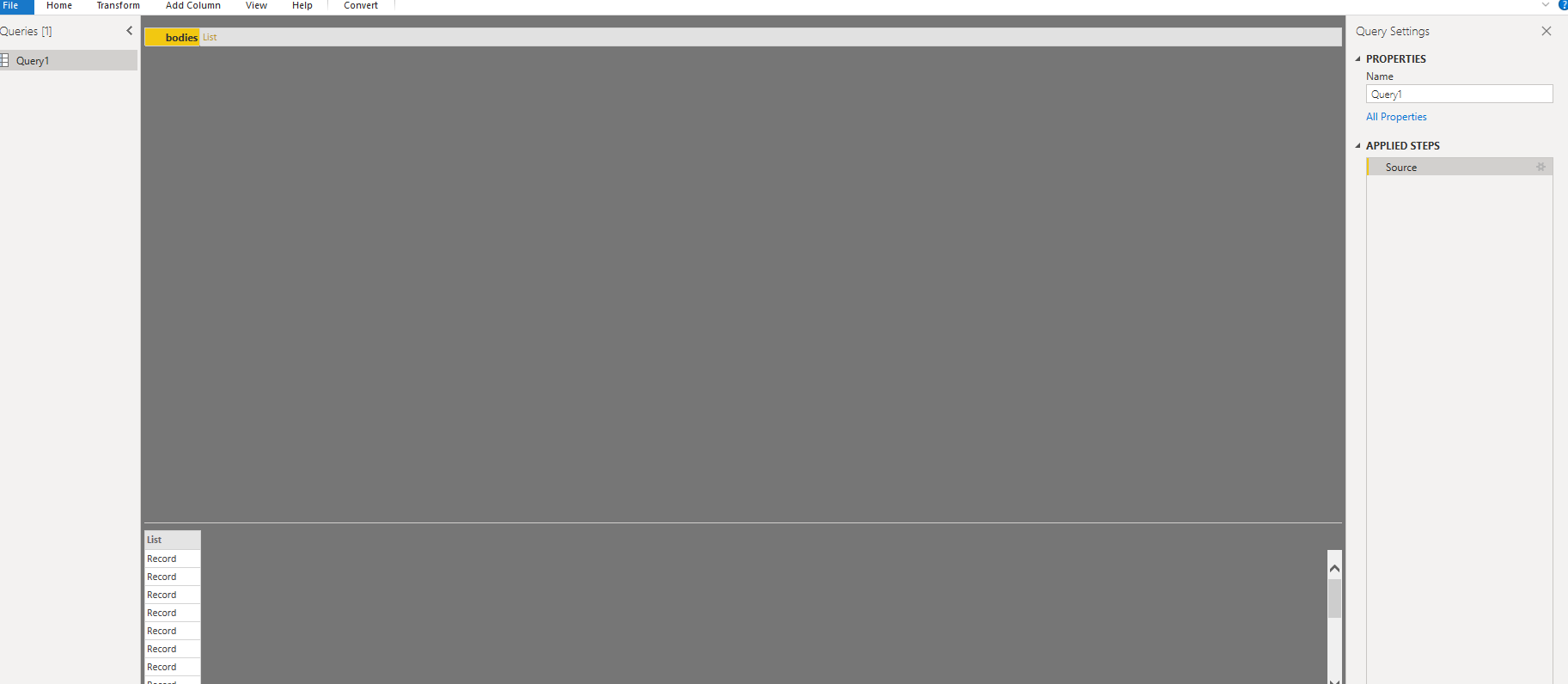 Load an API into Power BI (and create your first visualisation) in 5
