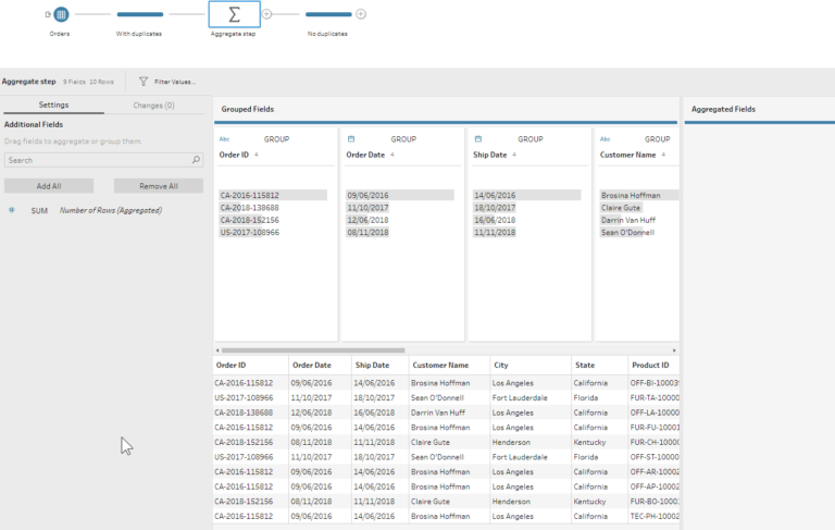 Removing duplicates in Tableau Prep and Alteryx - The Data School